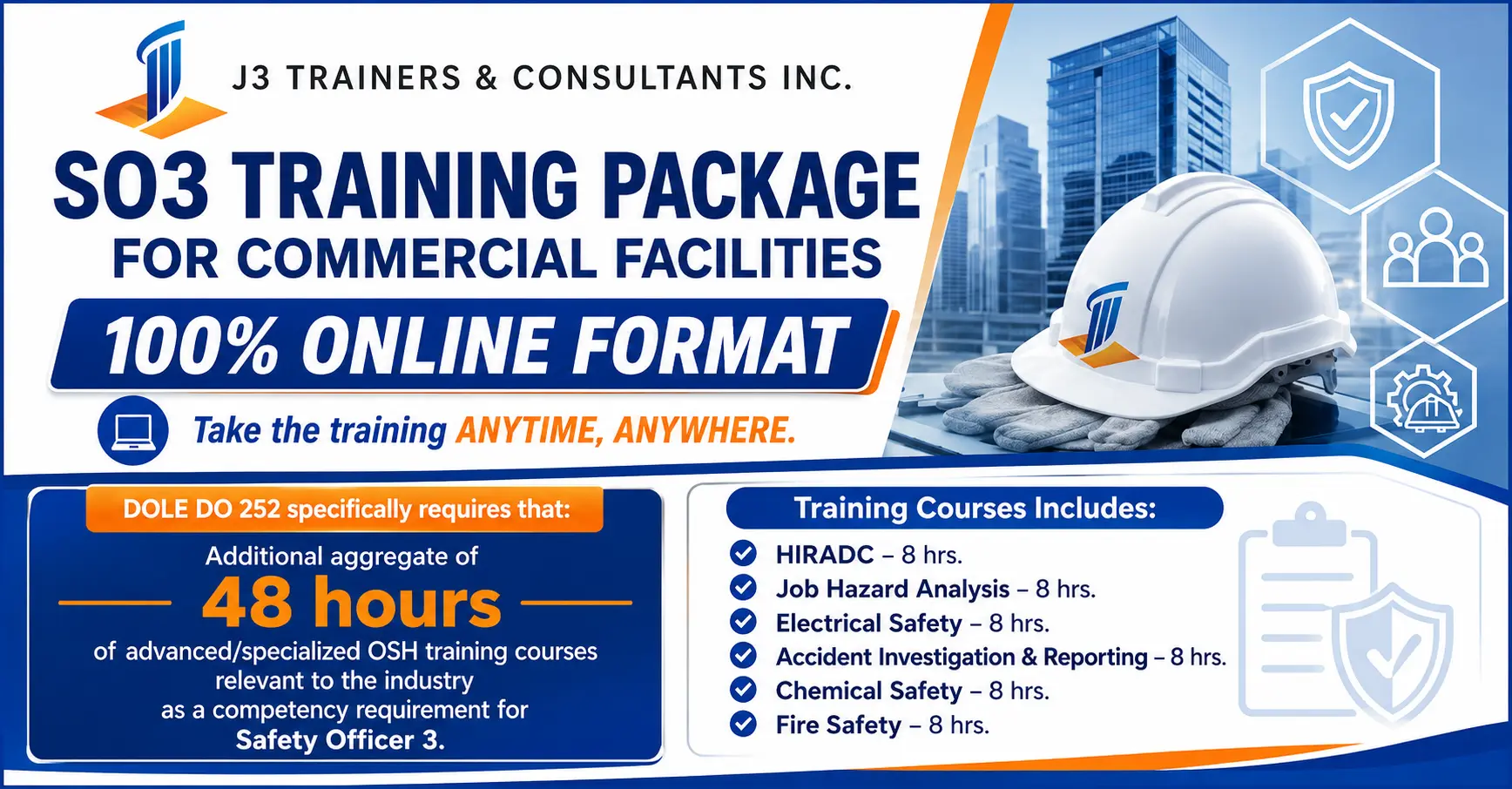 Safety Officer-3 Training Package for Commercial Facilities