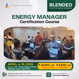 Energy Manager Certification Course (EMCC) | Face to Face April 4-10, 2025