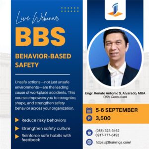 Behavior-Based Safety (Webinar | Sep 5-6, 2025)