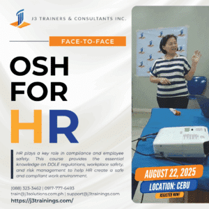 OSH for HR (Face-to-Face | Aug 22, 2025)