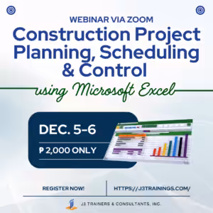 Construction Project Planning, Scheduling & Control (Webinar | Dec 5-6)