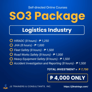 Safety Officer-3 Training Package for Logistics Industry