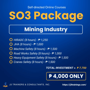 Safety Officer-3 Training Package for Mining Industry