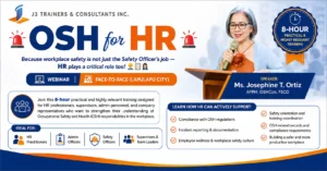 OSH for HR (Webinar | October 24, 2026)