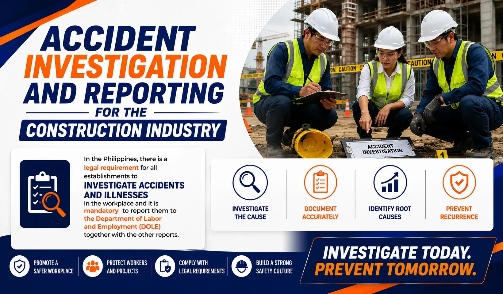 Accident Investigation and Reporting for the Construction Industry